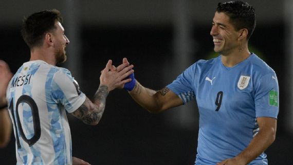 Luis Suárez in Monumental