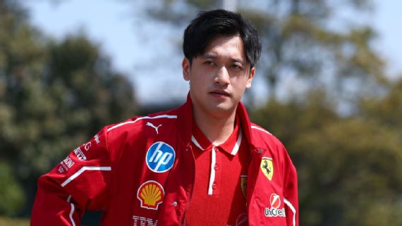 Zhou Guanyu has moved from Ferrari to 2026 debutants Cadillac as reserve driver.