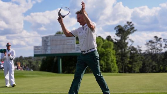 Bernhard Langer at the Masters
