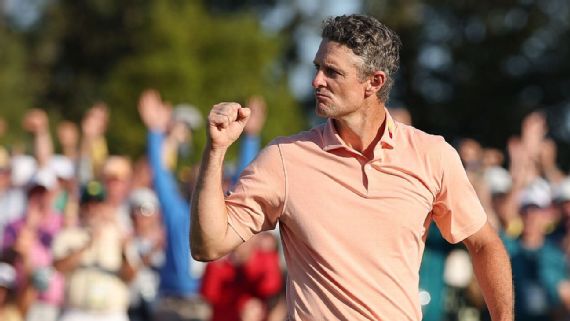 Justin Rose putt