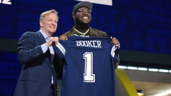 Tyler​ Booker after being drafted