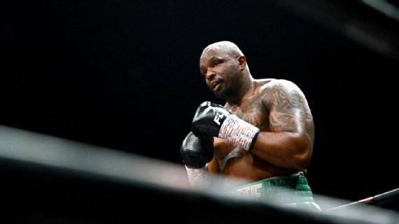 Dillian Whyte, veteran heavyweight boxer
