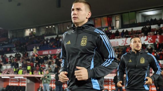 franco Mastantuono in Argentina kit