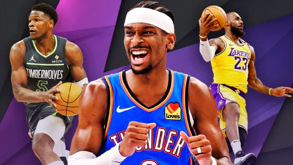 NBA Power Rankings graphic