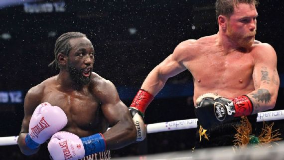 Terence Crawford's September victory over Canelo Alvarez made him the only boxer in the four-belt era to become an undisputed champion in three weight classes. He retired Tuesday with a 42-0 record.