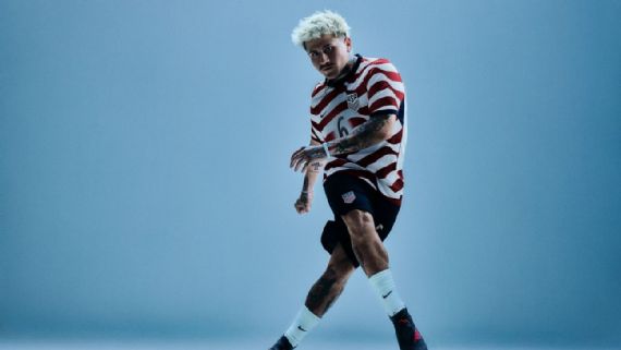 La camiseta local de Estados Unidos en el Mundial 2026