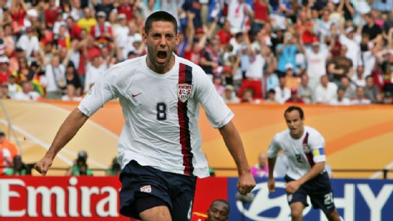 La camiseta local de Estados Unidos en el Mundial 2006