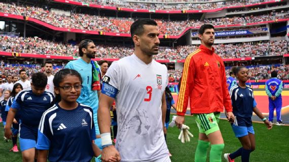 Iran drew 0-0 with Belgium on Sunday.