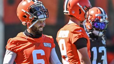 Garrett Gilbert and Baker Mayfield are old friends hoping to remain new  Browns teammates 