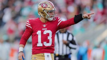 Brock Purdy passes another test to lead 49ers to NFC West title - ESPN -  San Francisco 49ers Blog- ESPN