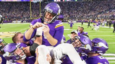 Vikings charge back from 33-0 deficit to complete largest comeback