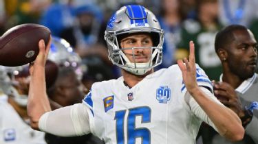 Lions beat Packers on TNF, take early control of NFC North - ESPN