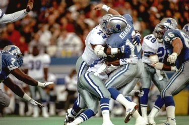 Barry Sanders PS DEBUT 1991 NFC DIVISIONAL LIONS vs COWBOYS 1/5/92