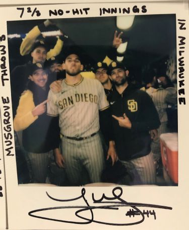 Padres strike a pose with dugout Polaroid shots - The San Diego