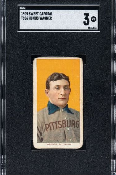 T206 Honus Wagner baseball card sets record with $6.6 million sale - Sports  Illustrated