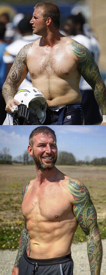 Retired NFL Linemen Share Huge Weight Loss Transformations