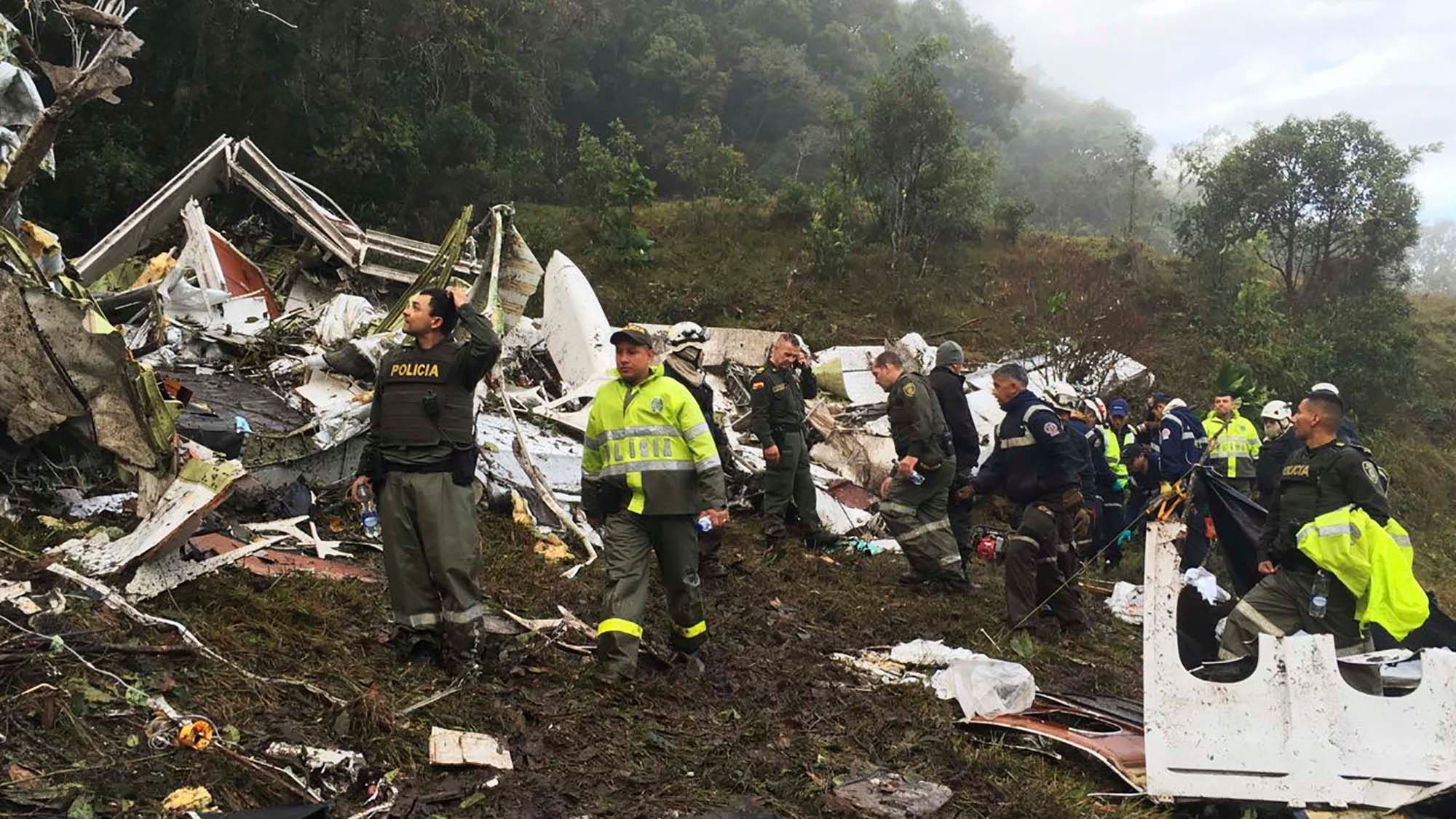 катастрофа в колумбии