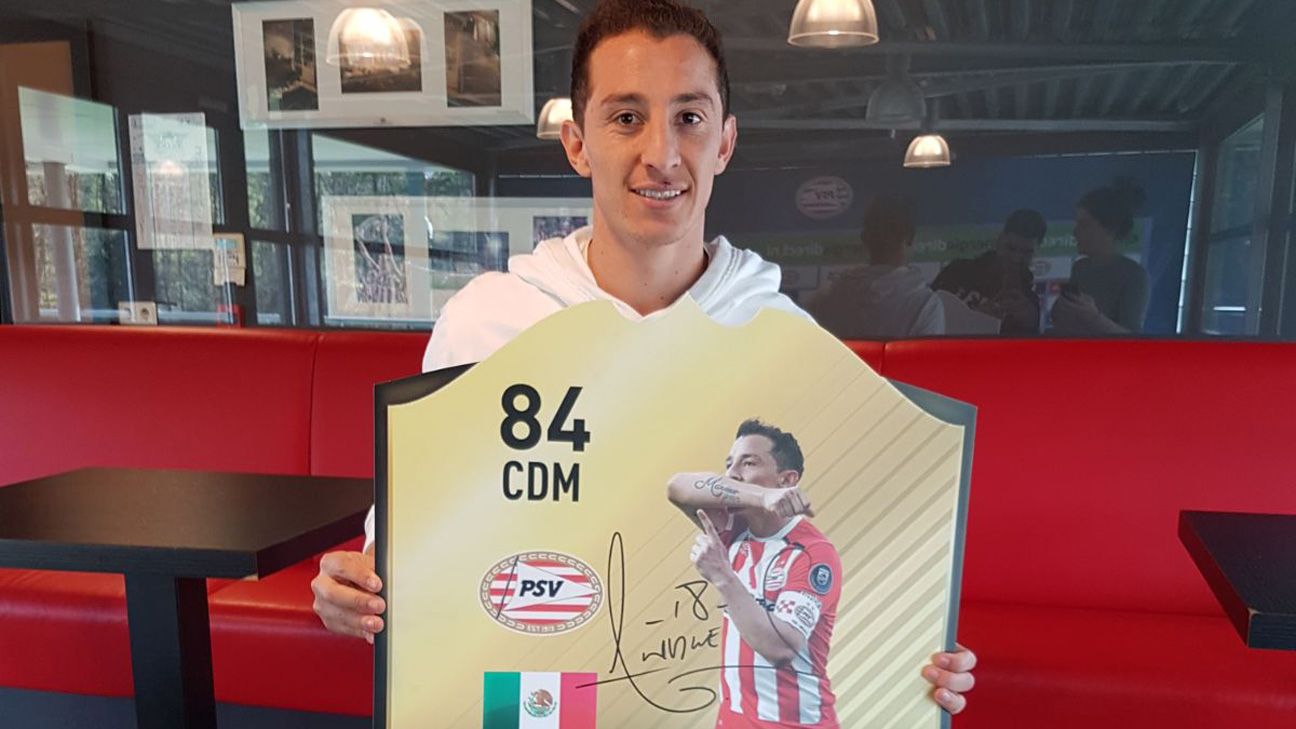 Andres Guardado Presume Ficha Como Jugador Destacado Del Fifa 17