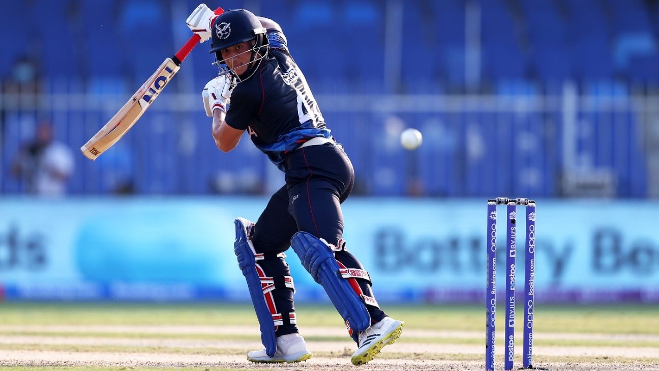 Namibia's Green becomes first batter to be retired out in 2026 T20 WC