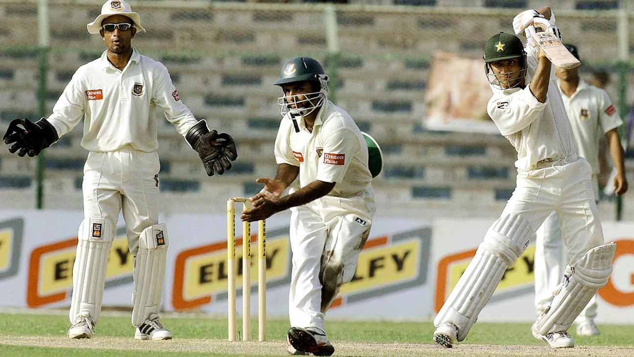 How many batters have scored their first and second centuries in the same Test? ESPN