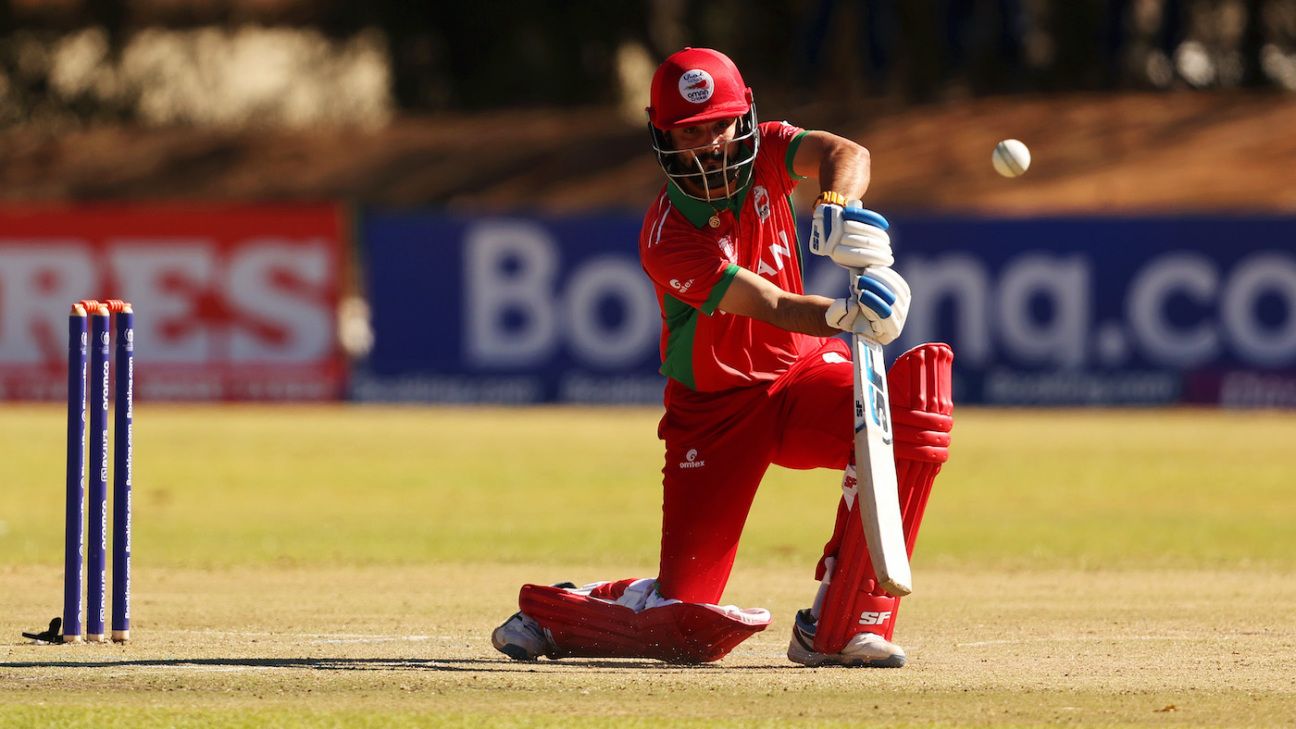 Oman's Jatinder Singh counts on warm-up game 'psychological edge' against Zimbabwe