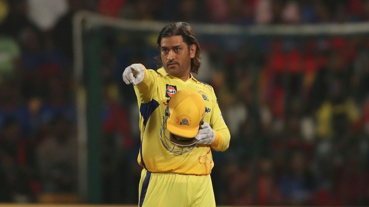 Dhoni set to be among CSK's five retained players ahead of IPL 2025