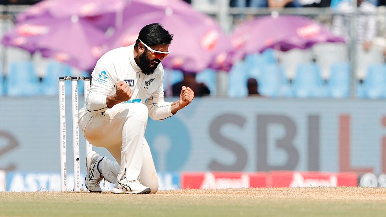 Ajaz and the Wankhede, the roots go deeper with each wicket