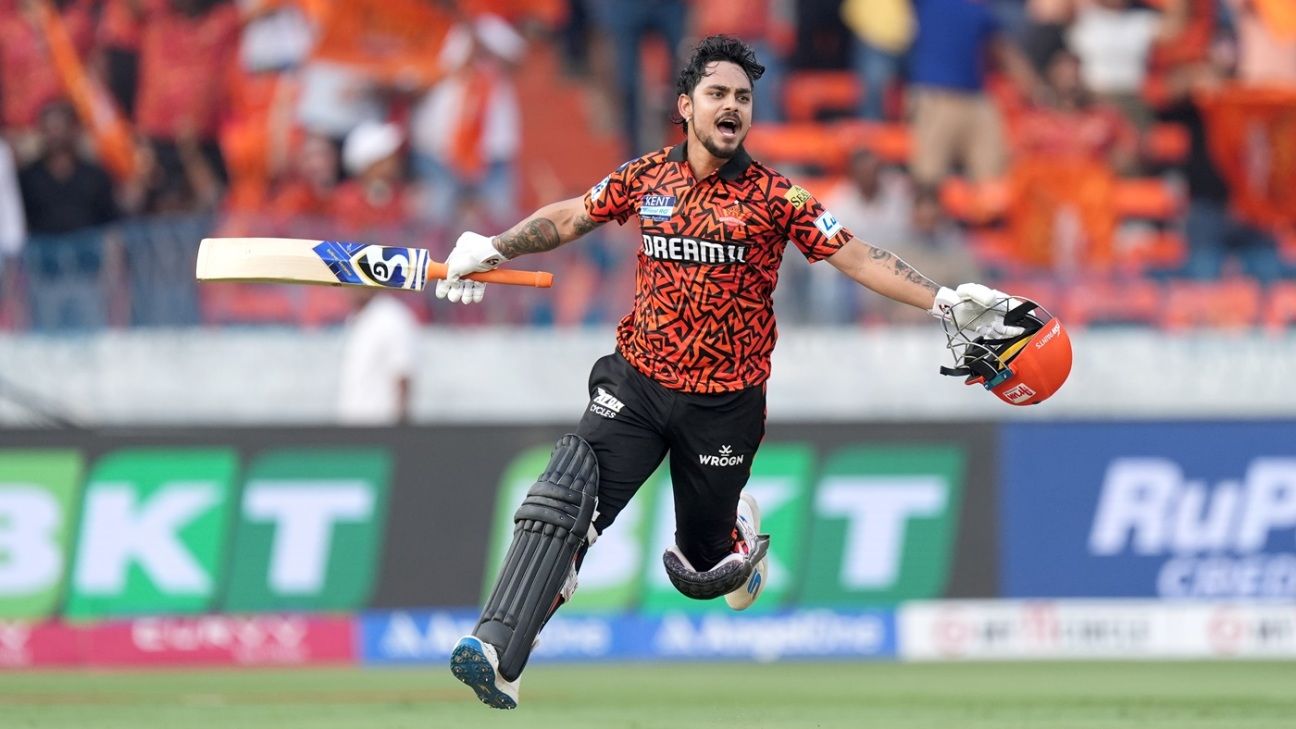 Kishan thrives in SRH's fearless approach after IPL hundred