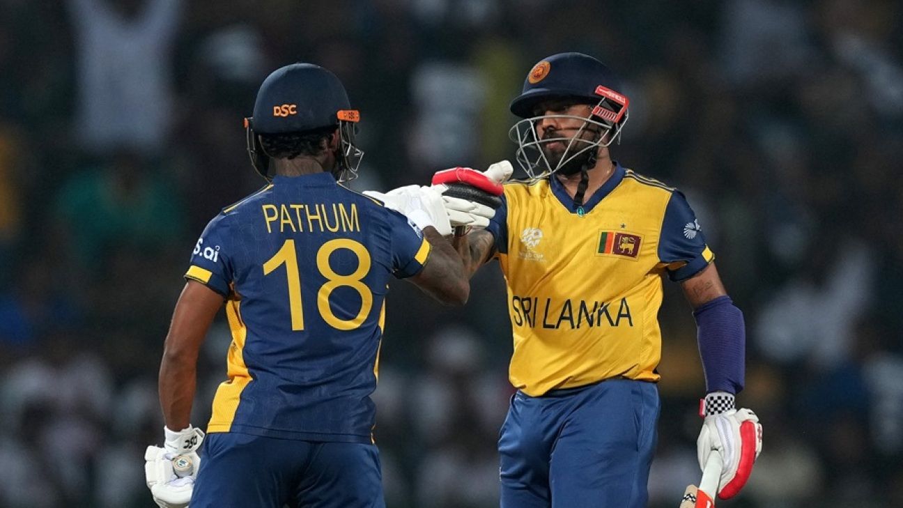 Rathour stresses on 'self-belief' as Sri Lanka gear up for Super Eight