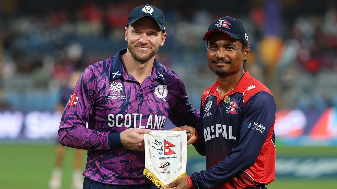 Nepal win toss, bowl against Scotland