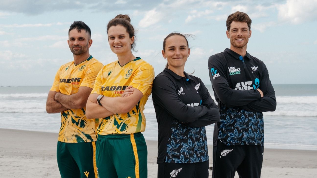 South Africa's men and women's teams head to New Zealand with differing stakes