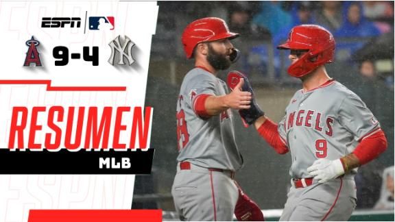 The Los Angeles Angels held on and beat the New York Yankees 9-4 – ESPN Video