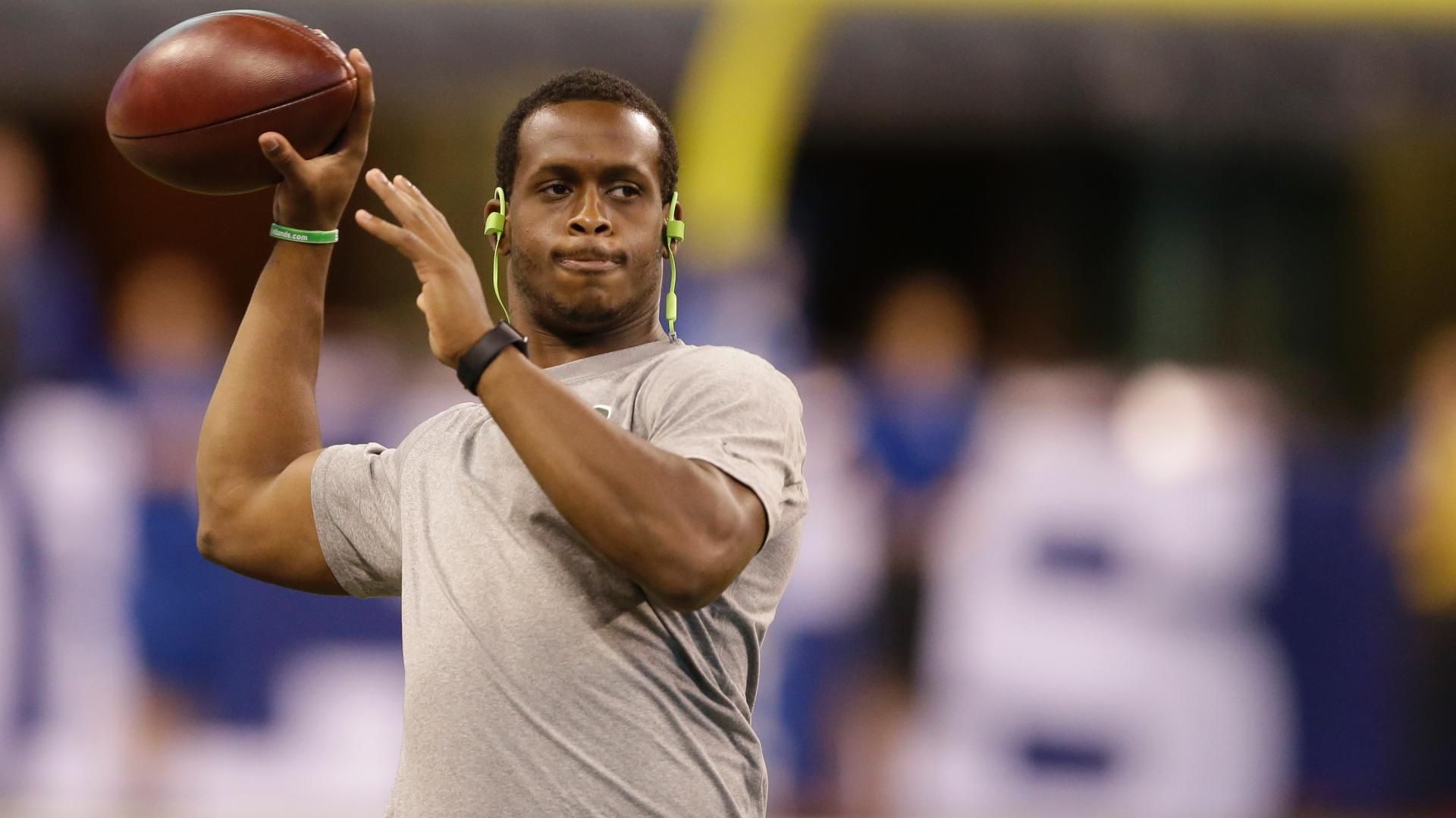 Geno Smith channels MJ energy after ESPN's QB rankings come out