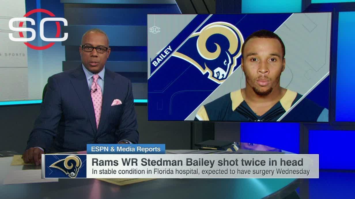 Stedman Bailey was in VIDEO-GAME MODE 