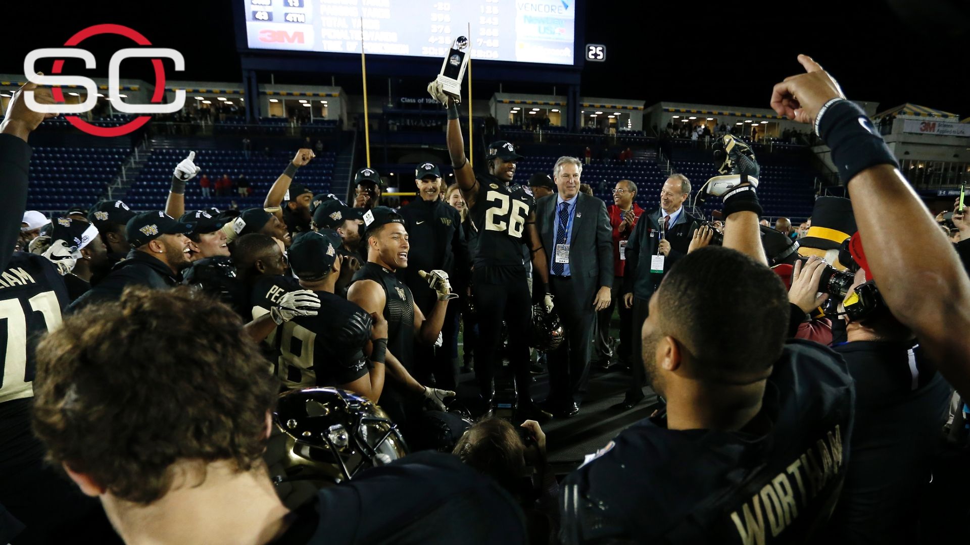 Wake Forest rides strong first half to Military Bowl win ESPN Video