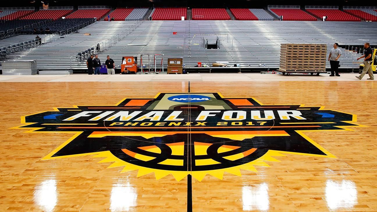 From Tree to Tipoff The making of the Final Four court ESPN Video