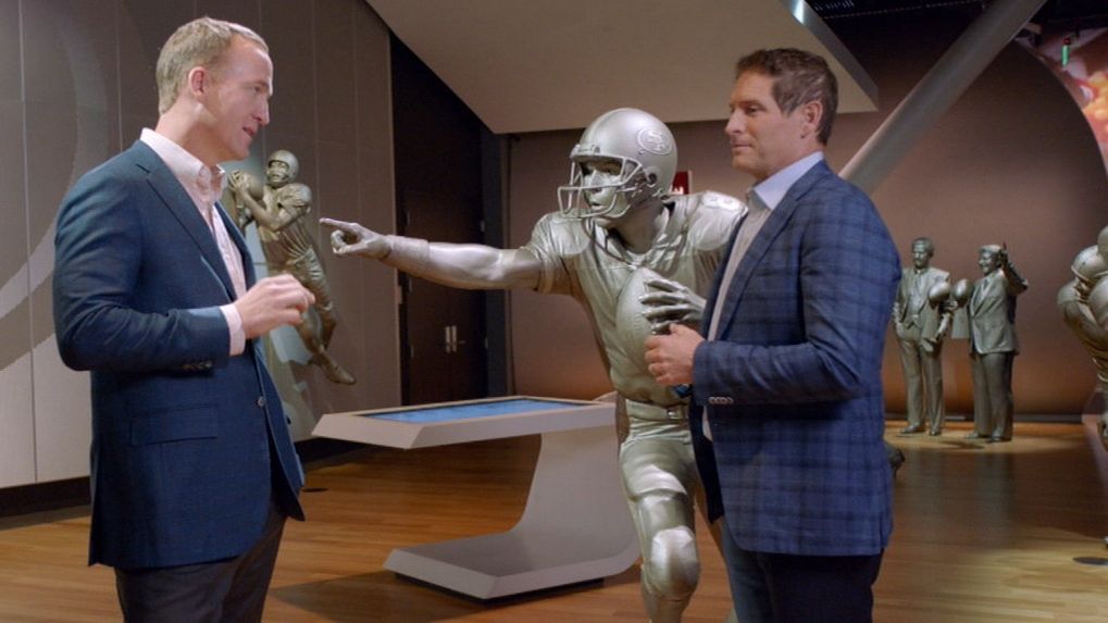 Peyton learns about the extinction of lefthanded quarterbacks ESPN Video