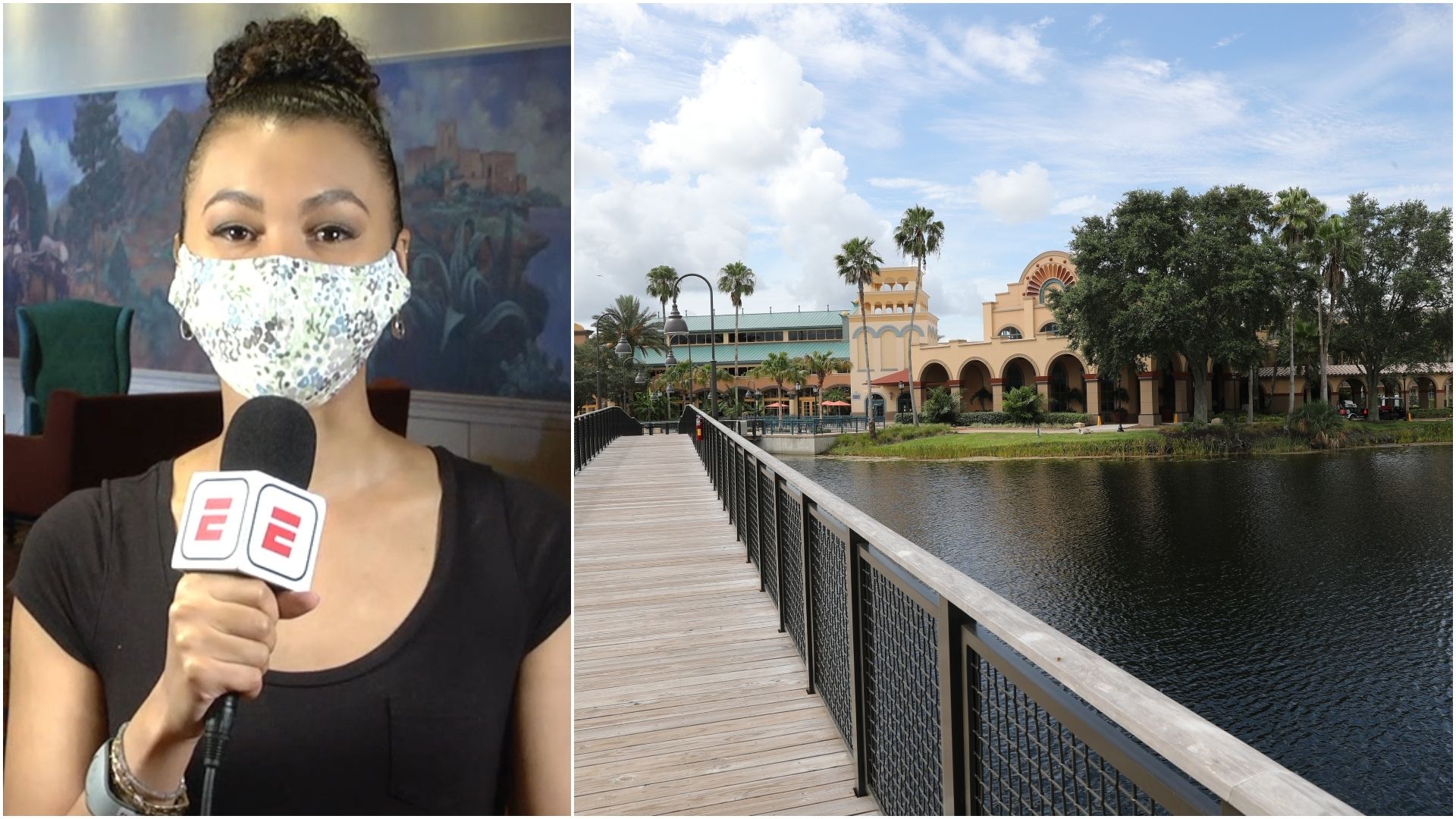 What S Life Like Inside The Nba Bubble Espn Video