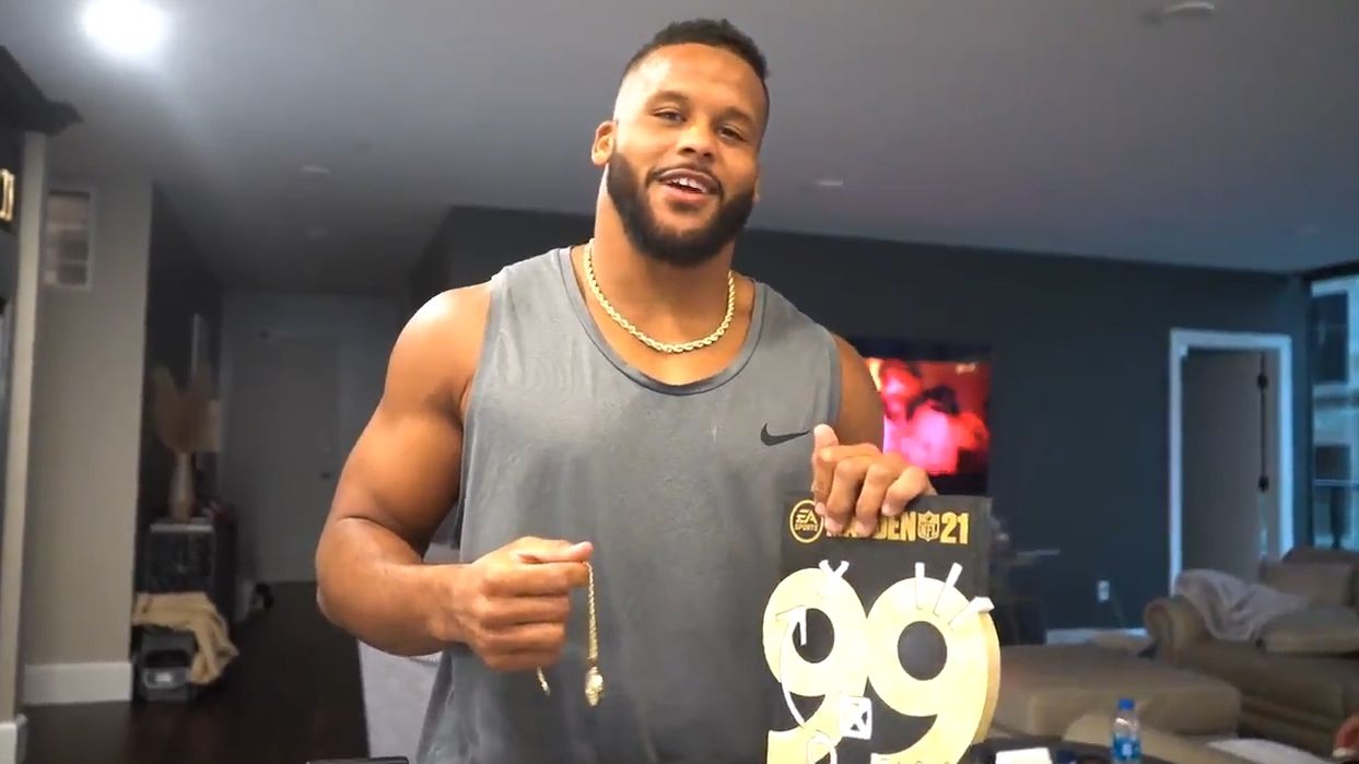 Aaron Donald remains in the Madden 99 Club for the fourth straight