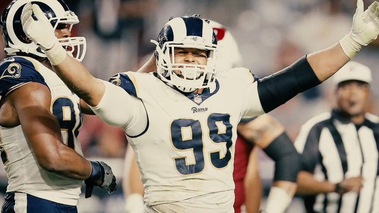 ESPN - Aaron Donald is a human cheat code 