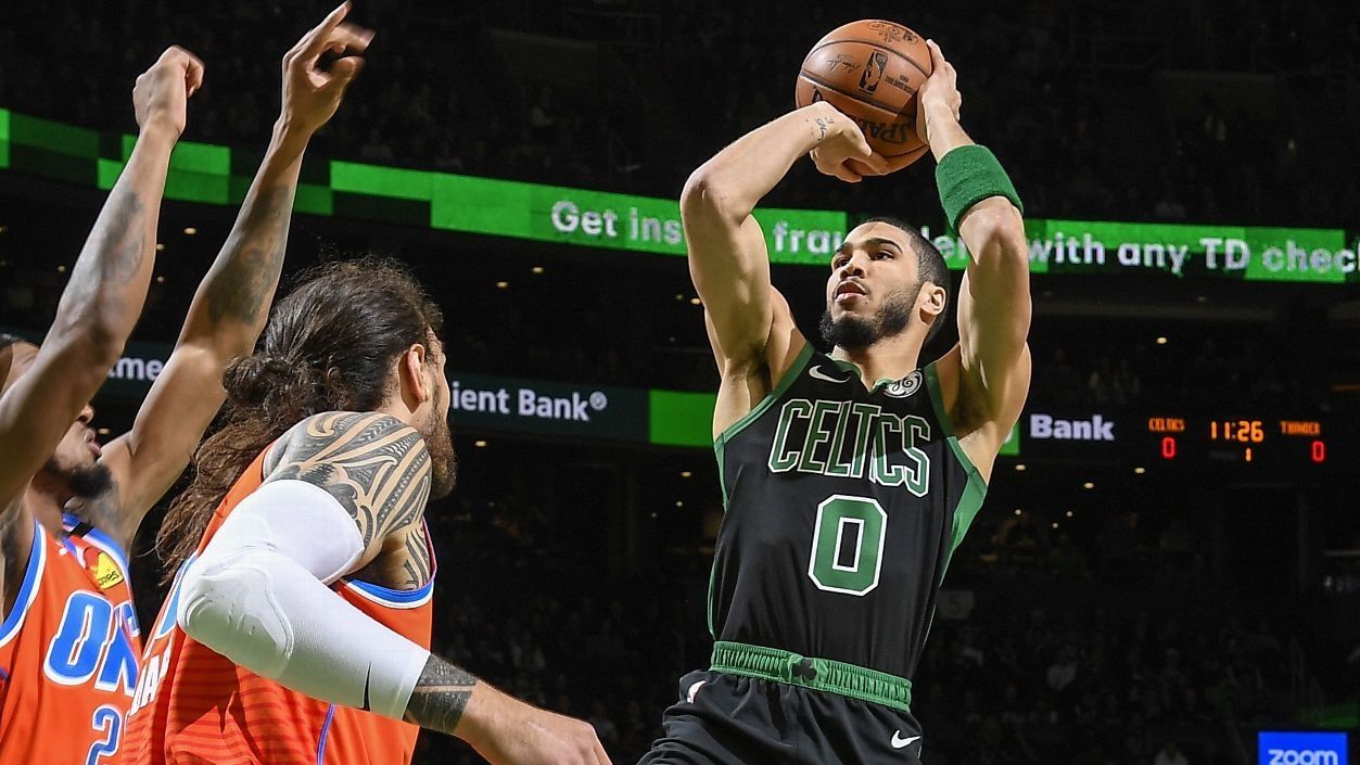 The best of Jayson Tatum's signature fadeaway - ESPN Video