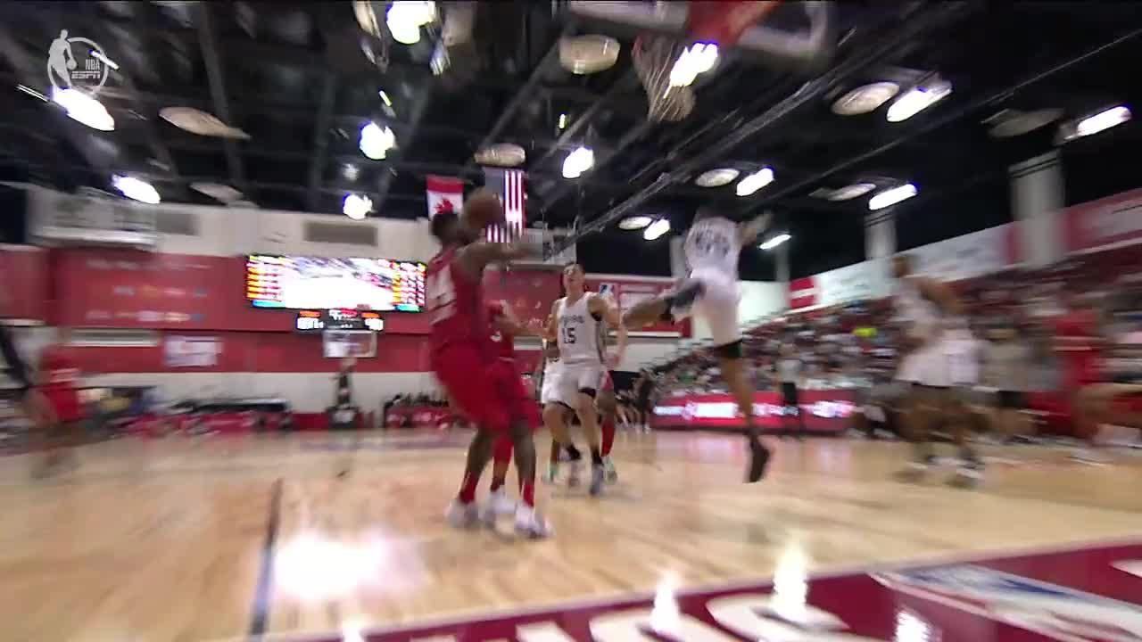 Patrick Williams seals deal with dunk vs. Spurs - ESPN Video