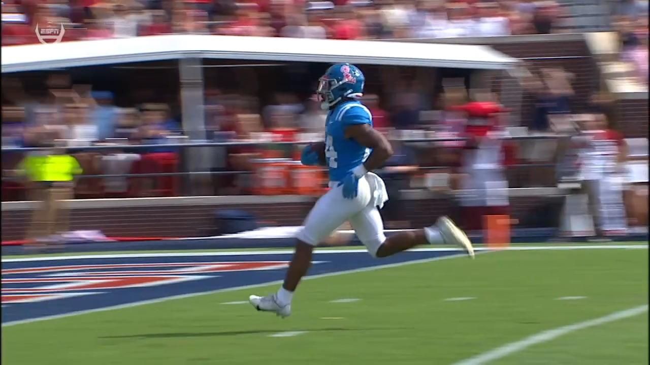 Snoop Conner rushes in for 13-yard Ole Miss TD - ESPN Video