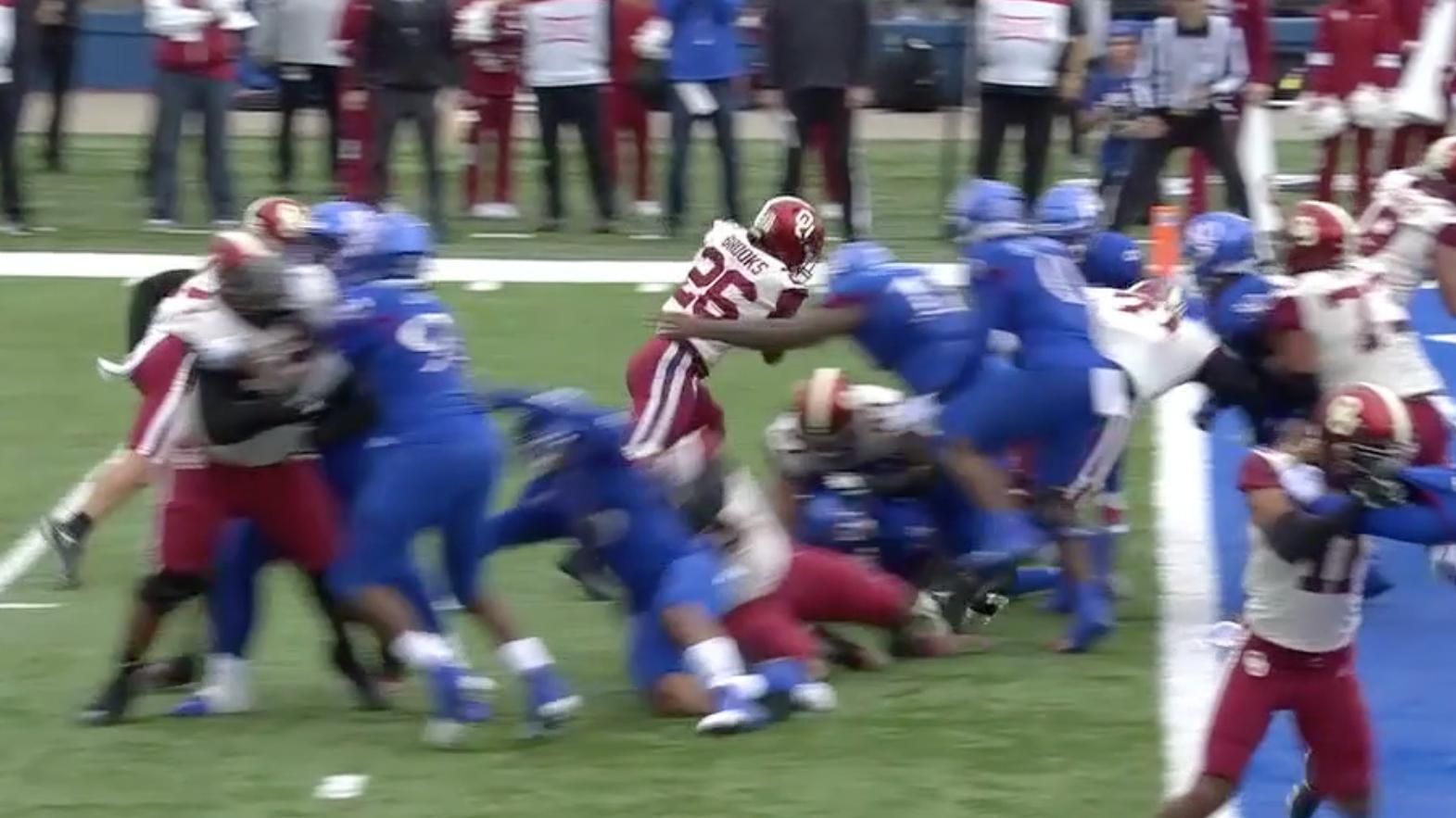 Kennedy Brooks' TD gives Sooners first lead ESPN Video