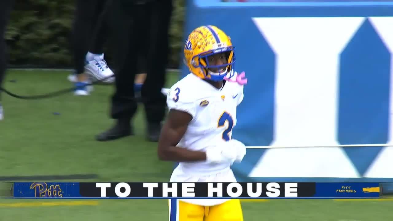 Kenny Pickett airs it out for 47yard TD pass ESPN Video