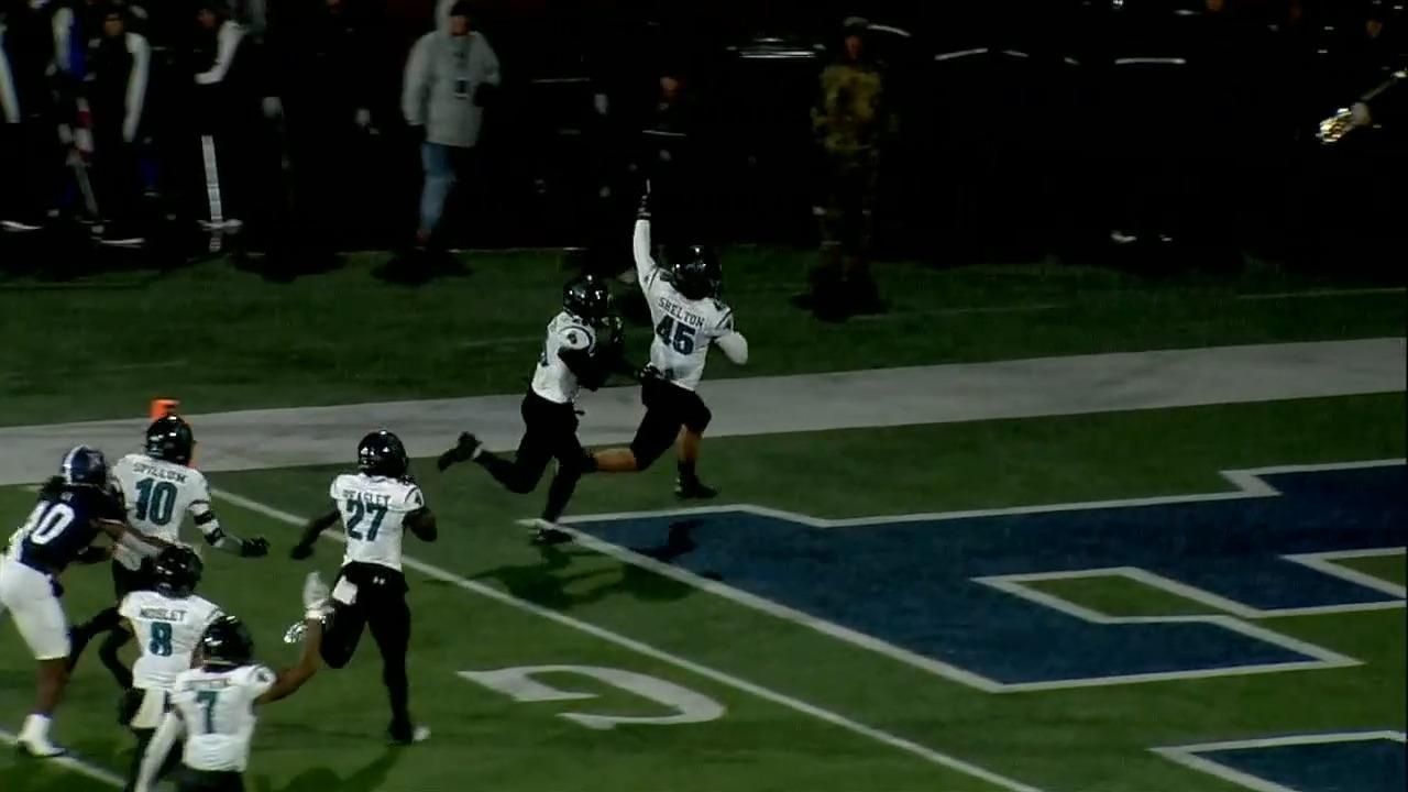 Coastal Carolina takes blocked punt in for TD to end first half ESPN