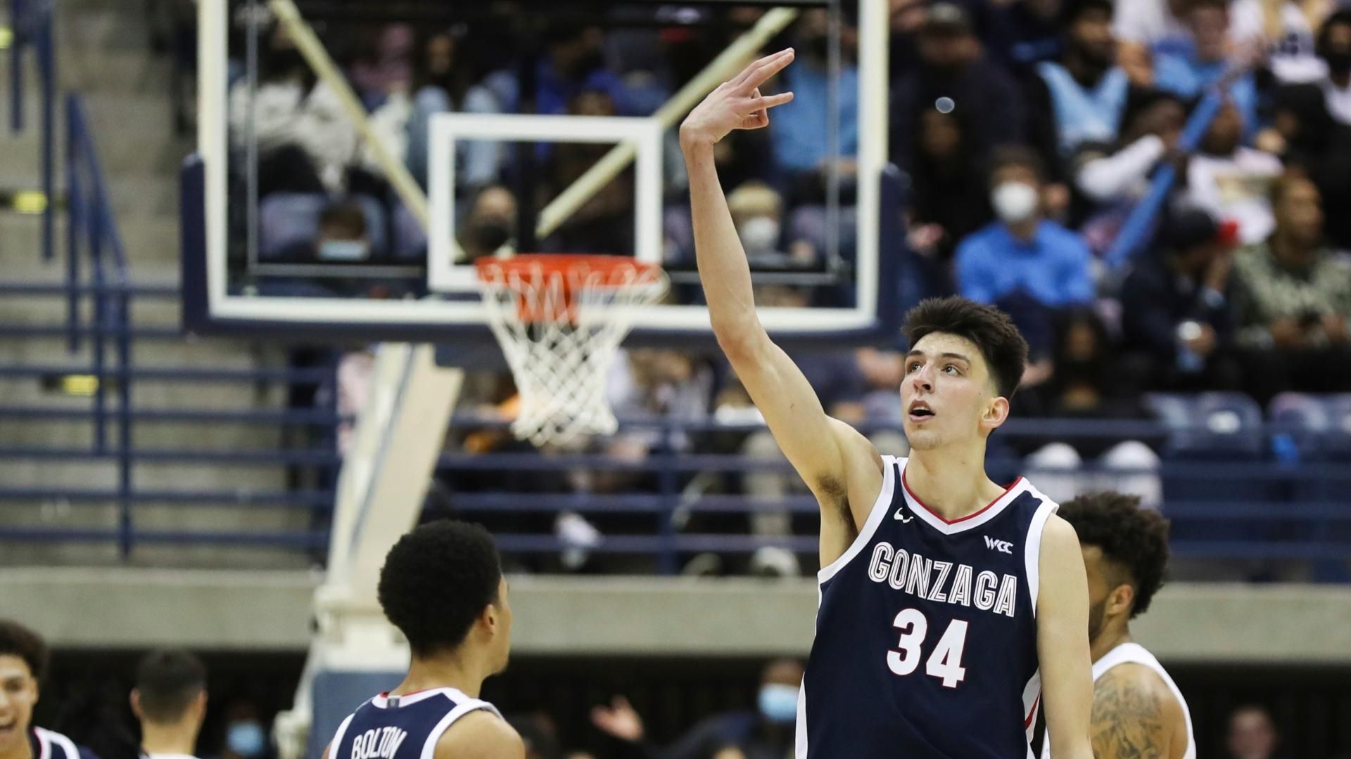 Chet Holmgren is the center of attention for No. 1 Gonzaga - The San Diego  Union-Tribune