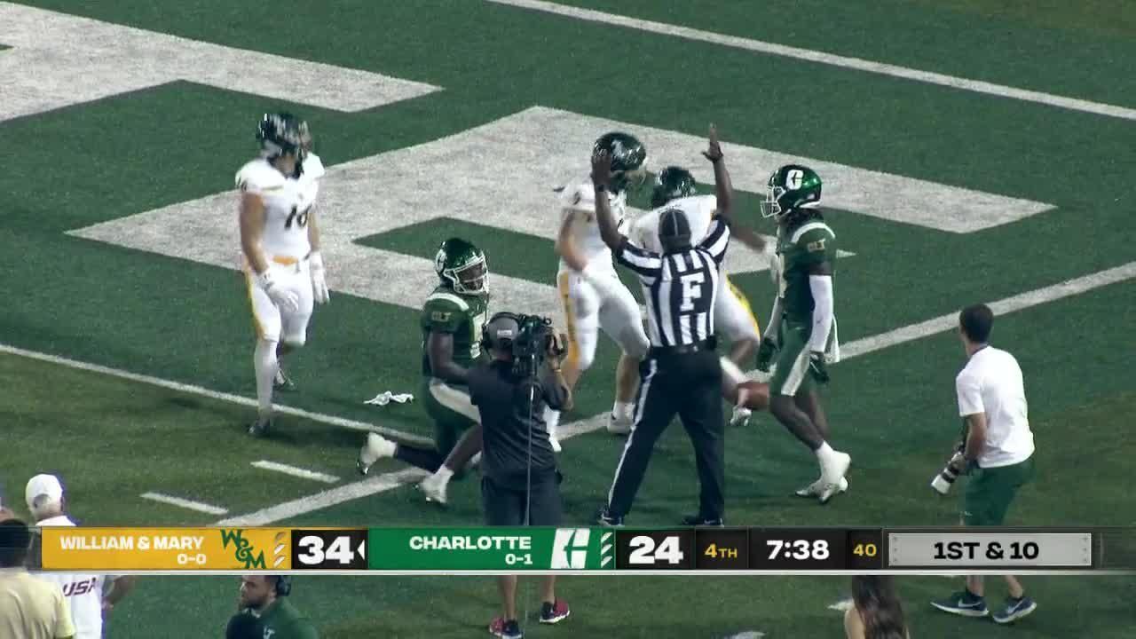 Touchdown! Malachi Imoh scores vs. Charlotte - ESPN Video