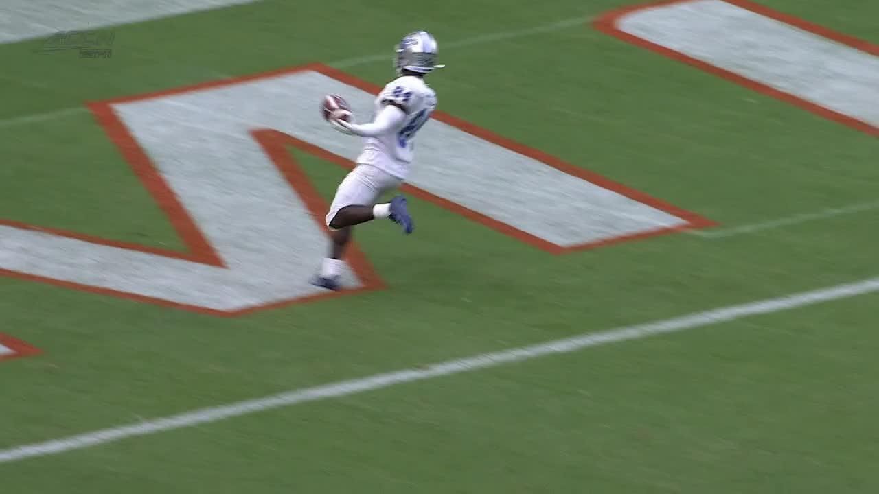 Chase Cunningham connects for 69yard TD pass ESPN Video