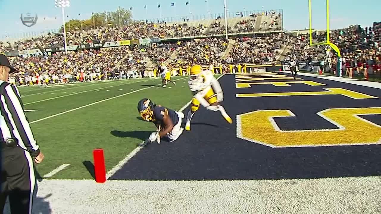 Dequan Finn throws 36yard touchdown vs. Kent State ESPN Video